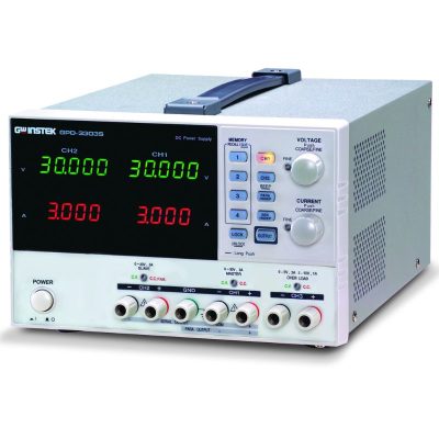 Nguồn DC lập trình tuyến tính GW INSTEK GPD-3303S 2 Nguồn DC lập trình tuyến tính 3 đầu ra GW INSTEK GPD-3303S (30V, 3A, 3CH)